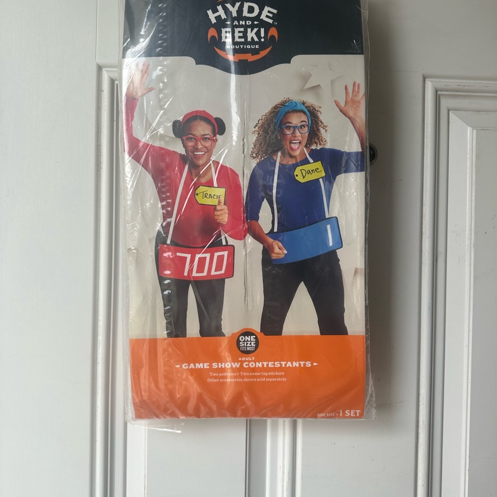 Hyde and Eek! Game Show Contestants Costume Set
